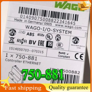 Plc New in Box <strong>750</strong>-<strong>881</strong> Ethernet Controller Module <strong>750</strong> <strong>881</strong> Fast Ship for Product Discontinued - Product Image 1