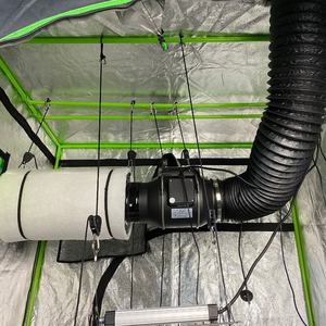 Petite quantité acceptée Kit complet de tente de culture hydroponique d'intérieur en mylar 600D/1680D Kits de petite boîte de culture avec lumières de croissance à LED - Product Image 4