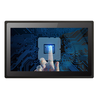 Panel de Pantalla Táctil Industrial Capacitivo o Resistivo Integrado a Prueba de Agua de 13.3 15.6 18.5 21.5 23.6 Pulgadas, Ordenador Industrial