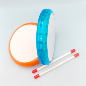 Wholesale Orff Kids' Hand <b>Drum</b> Eco-friendly Plastic Ocean <b>Drum</b> Percussion Instrument <b>Drum</b> Stick for Kindergarten - Product Image 6