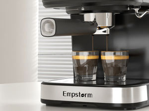 Empstorm 01E Professional Office Home 20bar <span class=keywords><strong>Cafetera</strong></span> semiautomática Máquina de café <span class=keywords><strong>espresso</strong></span> <span class=keywords><strong>manual</strong></span> - Product Image 6