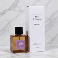 Diffuseur d'arômes artisanal écologique sans alcool pour la maison, parfum longue durée 4 mois, élégant, en verre, portable et décoratif