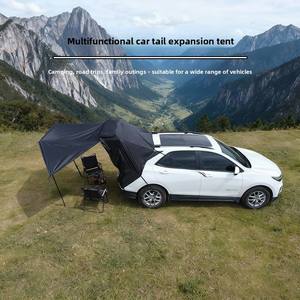 Abri <span class=keywords><strong>de</strong></span> <span class=keywords><strong>voiture</strong></span> portable semi-automatique, résistant au vent et au soleil, auvent extérieur en <span class=keywords><strong>toile</strong></span>, protection solaire <span class=keywords><strong>pour</strong></span> <span class=keywords><strong>voiture</strong></span>, utilisation en garage - Product Image 1