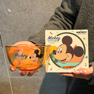 Vaisselle de design Disney, bols en <span class=keywords><strong>verre</strong></span> écologiques adaptés aux enfants, pour les cadeaux, l'usage domestique quotidien et la vente en gros - Product Image 2