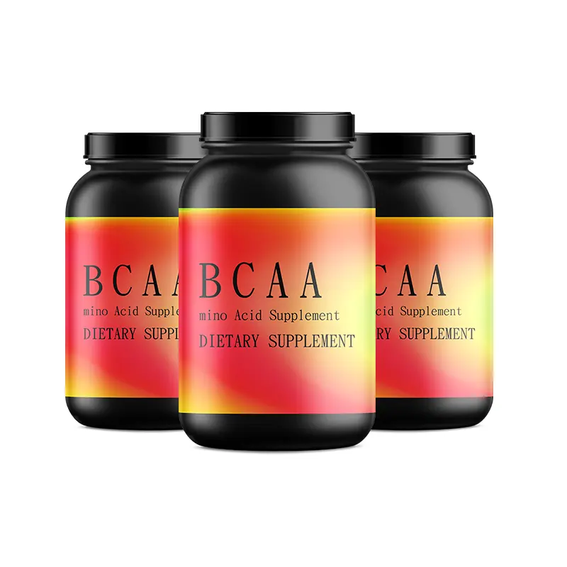 Supplément BCAA 2:1:1 Suppléments nutritionnels en poudre d'acide aminé à chaîne ramifiée BCAA