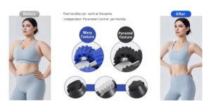 360-Grad-Rotation Gewichtsreduktion Neuestes Hochfrequenz-Vibrations-Körpermassagegerät Schlankheitsmaschine Verjüngungsmassagegerät - Product Image 6