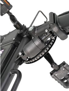 Vélo électrique pliable facile 14 pouces 350w à vitesse unique Steal Fork Fat Tire Vélo de ville électrique avec écran Lcd - Product Image 6