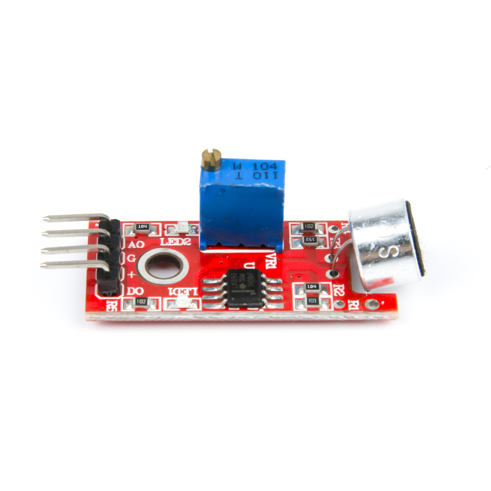 Factory Sound Detection Sensor Module Electret Condenser Microphone PIC Pi LM393