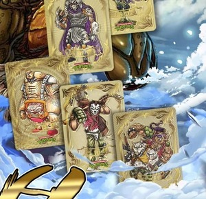 การ์ดสะสมลาย<span class=keywords><strong>เต่า</strong></span><span class=keywords><strong>นินจา</strong></span>รูปการ์ตูนญี่ปุ่นของเล่นสำหรับเด็ก - Product Image 6