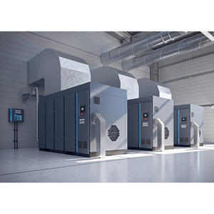 Compresor de aire de tornillo rotativo sin aceite Copco de 160KW, refrigerado por aire, de dos etapas, modelos ZR, ZT, ZT160, ZT145, ZT160VSD+ FF - Product Image 4