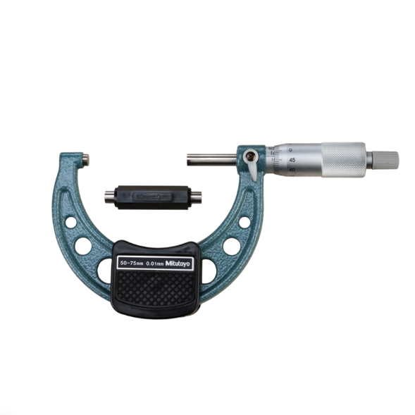 MITUTOYO 103-140-10 Outside Micrometer: Genuine Japanese Import. Range: 75-100 Mm. Precise Measurement.