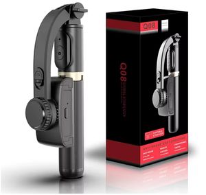 Q08 Gimbal para teléfono inteligente con estabilizador giratorio <span class=keywords><strong>Selfie</strong></span> Stick Handle Grip Tripod Remote and Face Tracking-La <span class=keywords><strong>mejor</strong></span> opción de calidad - Product Image 1