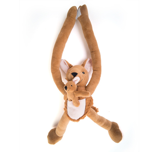 <span class=keywords><strong>Peluche</strong></span> <span class=keywords><strong>Canguro</strong></span> Personalizzato con Logo, Braccia e Gambe Lunghe, Giocattolo Imbottito - Product Image 2