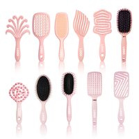 Fabricant OEM Nouvelle Conception Brevetée Brosses à Cheveux Démêlantes Évidées Anti-statiques Ventilées Brosse Démêlante à Palette