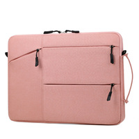 Sac d'ordinateur portable professionnel personnalisé en gros, étui pour ordinateur portable pas cher, pochette en tissu doux pour ordinateur portable