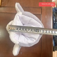 Marionnette à main Little Shark transfrontalière, jouet en peluche à bouche mobile, cadeau interactif pour farces