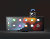 CarPlay et Android Auto sans fil, écran tactile intelligent 10,25 pouces, 8 cœurs, 12 nanomètres, caméra de recul 1080P, dashcam