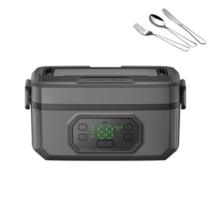 OEM Design <b>Rechargeable</b> 1.2L <b>USB</b> <b>Battery</b>-Powered Electric Insulated Lunch Box for Car Outdoor Use Multi-Function Food Warmer - Product Image 2