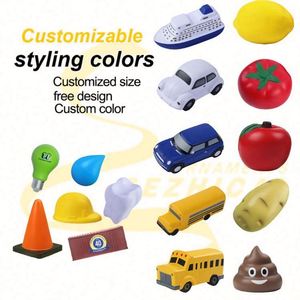 Pelota Antiestrés de PU con Forma de Rayo Personalizada con Logotipo, para Regalo Promocional - Product Image 4