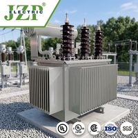 JZP Confiance Mondiale Livraison Rapide Personnalisé 50-3150kVA 50/60Hz Triphasé ONAN Huile Transformateur Distribution IEC60076