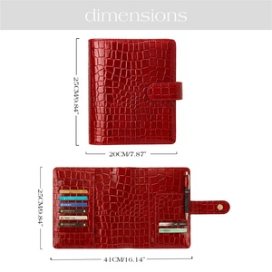 Libreta/Cuaderno/Diario/Planificador Hongbo, el Más Vendido, con Cubierta Dura <span class=keywords><strong>de</strong></span> Piel <span class=keywords><strong>de</strong></span> Cocodrilo en <span class=keywords><strong>5</strong></span> Colores, para <span class=keywords><strong>Biblia</strong></span>/Planificadores <span class=keywords><strong>de</strong></span> Discos/Hobinichi - Product Image 5