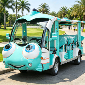Autobús Turístico Eléctrico Abierto para 16 Pasajeros con Techo Impermeable para Recorridos por Sitios Históricos de la Ciudad - Product Image 1