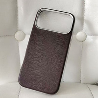 Coque de téléphone en cuir pleine fleur magnétique pour iPhone 18 Pro Max, étui de protection intégral pour iPhone 18 Pro – Meilleures ventes