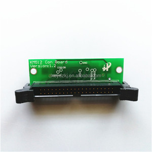 Tarjeta de Transferencia de Cabezal de Impresión Konica 512, <span class=keywords><strong>Liyu</strong></span> PTP-3208 <span class=keywords><strong>PZ3208</strong></span> KM512, Tarjeta Conectora Versión 1.2, Cable Gris - Product Image 4