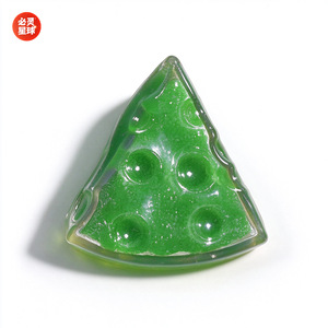 Triángulo de <span class=keywords><strong>queso</strong></span> simulado, bola de <span class=keywords><strong>queso</strong></span> hecha a mano, <span class=keywords><strong>batido</strong></span> de vaselina, alivio del estrés, juguetes divertidos para amasar, éxito de ventas, de acción lenta - Product Image 4