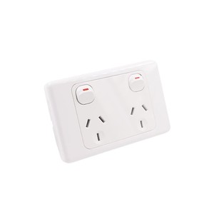 Saa Úc điện điểm chuyển đổi ổ cắm 10A Chất lượng cao mịn nhựa tường Outlet CE/ROHS chứng nhận - Product Image 4