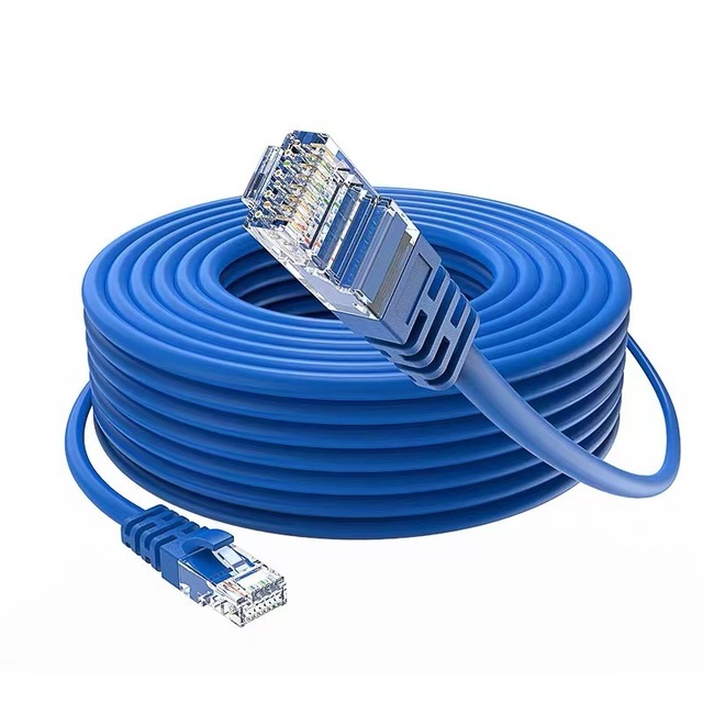 DENIXI Support Your Brand OEM CAT5/CAT5E CAT6/CAT6A CAT7 Network Cable with RJ45 Connectors Patch Cable