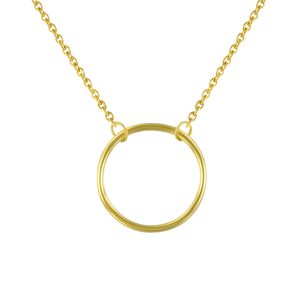 Venta caliente de las mujeres S925 collar de plata pura diseño de círculo suave Cadena de clavícula fresca fabricante de diamantes directo al por mayor - Product Image 2