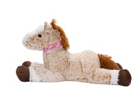 Super doux grand oreiller de cheval en peluche confortable Adorable cheval couché jouet pour enfant soulagement du Stress jouet cadeau