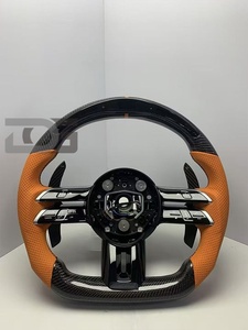Volante de Fibra de Carbono LED para <span class=keywords><strong>Mercedes</strong></span> <span class=keywords><strong>BENZ</strong></span> W204 W205 W212 W213 W221 W222 GLC 250d C253 X253 <span class=keywords><strong>43</strong></span> <span class=keywords><strong>AMG</strong></span>, Accesorios Interiores - Product Image 6