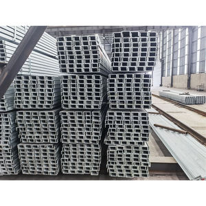 Q235/Q345 /SS400 Ms Canal de puntal laminado en caliente Canal <span class=keywords><strong>C</strong></span> Acero Galvanizado Canal <span class=keywords><strong>C</strong></span> Acero <span class=keywords><strong>C</strong></span> <span class=keywords><strong>Purlin</strong></span> - Product Image 4