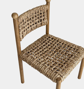 Meilleures ventes <span class=keywords><strong>Chaise</strong></span> <span class=keywords><strong>en</strong></span> corde de <span class=keywords><strong>rotin</strong></span> <span class=keywords><strong>en</strong></span> bois Chaises de salon <span class=keywords><strong>pour</strong></span> restaurant - Product Image 5