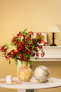 Jarrón de Cerámica Versátil <span class=keywords><strong>para</strong></span> Decoración del Hogar, <span class=keywords><strong>Oficina</strong></span> y Escritorio, y Arreglos Florales <span class=keywords><strong>Artificiales</strong></span> - Product Image 2