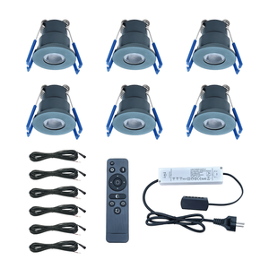 Lot de 6 projecteurs 3W personnalisables en aluminium, luminosité réglable, Velvalux, pour carport, pergola, véranda, extérieur/éclairage domestique - Product Image 4