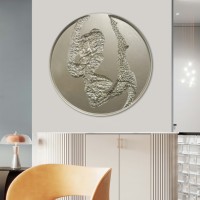 Peinture décorative abstraite de haute qualité nordique, sculpture sur bois abstraite, tableaux suspendus, décoration murale d'hôtel, art