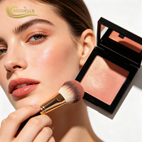 Poudre de blush pour le visage avec un fini naturel et une texture lisse pour le maquillage quotidien, marques de beauté