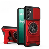 Coque de protection Armor pour Samsung Galaxy S26 S25 Edge S24 S23 S22 Ultra Plus S25FE S24FE avec support magnétique et protection d'objectif