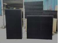 2300*610MM 1220*610MM 1220mm*305MM Bloc de remplissage alvéolé à ondes obliques pour tour de refroidissement, Ailettes de remplissage pour tour de refroidissement à contre-courant