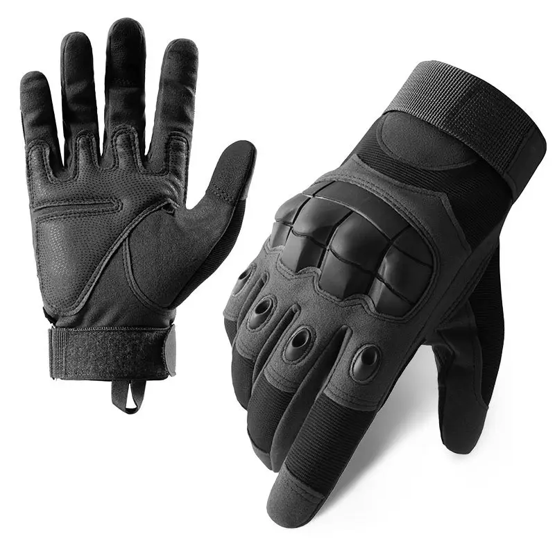 Gants d'extérieur à doigts complets pour hommes Gants de cyclisme de moto avec écran tactile pour le travail Sports Moto Cyclisme Camping