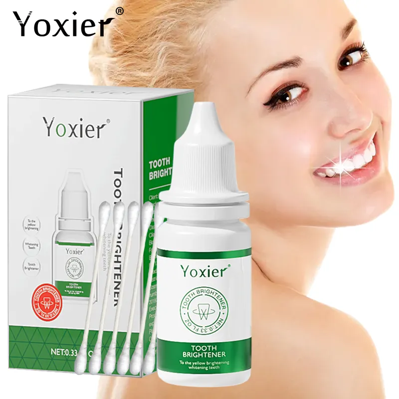 Yoxier Professionele Tanden Whitening Essentie Vloeibare Orale Hygiëne Reiniging Verwijder Plaque Stain Fleuren Tand Whitening