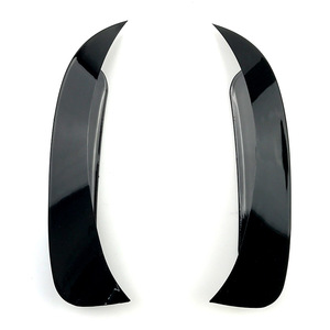 Mercedes-Benz GLA-Class Rear Bumper Carbon Fiber Texture Decorative Sticker ABS Piano Black Trim Cover - Product Image 2