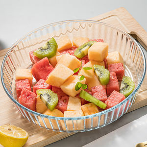 Wholesale 2.1L Tempered <strong>Glass</strong> Plate Clear Baking Tray Heat Resistance Kitchen Gadgets &amp; Baking Tools Cheesecake Pans <strong>Ramekins</strong> - Product Image 4