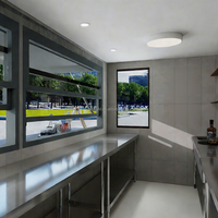 Conteneur pliable 20 pieds 40 pieds, Conteneur maritime transformé en bar, café, boutique, kiosque ou restaurant à vendre