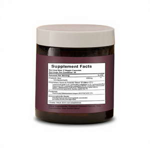 Complément Probiotique pour Femmes OEM TRIBIOTIC, Capsules de Probiotiques 50 Milliards d'UFC, Soutien Quotidien pour l'Immunité Intestinale, la Beauté et la Santé Vaginale, Prébiotique, 60 Comprimés - Product Image 3