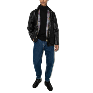Col doublé <span class=keywords><strong>en</strong></span> <span class=keywords><strong>velours</strong></span> <span class=keywords><strong>côtelé</strong></span> et poches à rabat ciré imperméable pour hommes <span class=keywords><strong>chasse</strong></span> travail moto nouvelle <span class=keywords><strong>veste</strong></span> <span class=keywords><strong>de</strong></span> style tendance - Product Image 1