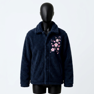Chaqueta Acolchada de Invierno para Hombre DROGEN EXPORT, con Forro de Sherpa, Gruesa, de Algodón, con Estampado Floral, Cuello Alto, Cierre de Cremallera, Tela Premium, para Exteriores - Product Image 1